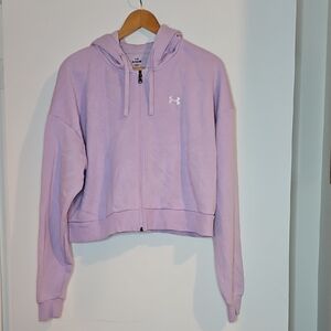 Under Armour Rival Fleece

Women's Full-Zip Crop Hoodie Sz XL